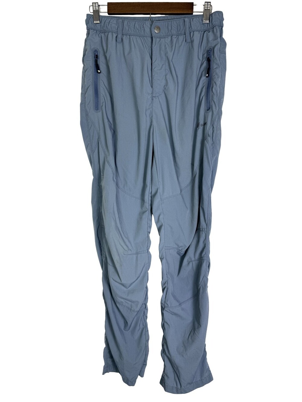 Technical Hiking Pants Gorpcore Utility Trail Blue Gray L